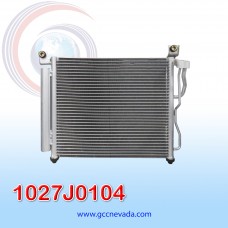 CONDENSADOR KIA PICANTO MORNING 1.4L AÑO 04/12 R-134-A C/FILTRO 43X34X1.8CM NEVADA ASIA
