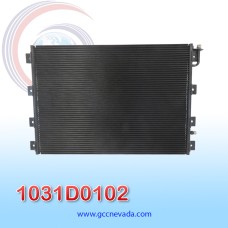 CONDENSADOR KENWORTH T400 AÑO 95/00 / T600A / T800 / W900 99/07 S/FILTRO 21X30.5X17 NEVADA ASIA                               