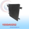 CONDENSADOR INTERNATIONAL 4300 AÑO 01/10 / 4400 / 4200 02/06 / 3200 04/06 / FORD F650 / F750 04/07 R-134-A S/FILTRO 24X21.5X18 NEVADA ASIA
