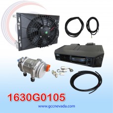 EQUIPO A/C UNIVERSAL ELECTRICO P/TRANSPORTE PUBLICO 12000 BTU 12V R-134-A NEVADA ASIA