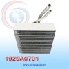 EVAPORADOR VOLKSWAGEN GOLF AÑO 99/05 / JETTA 04/05 / BEETLE 98/11 / AUDI A3 / A4 96/04 (GRUESO) R-134-A 21.5X22.3X7.5CM NEVADA ASIA