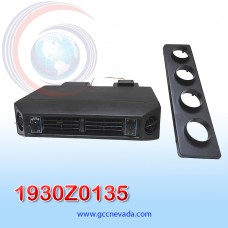 EVAPORADOR UNIV 2 REJILLAS C/ADAPTADOR 4 DUCTOS 2 1/2" 13000 BTU 24V (NEGRO) NEVADA ASIA