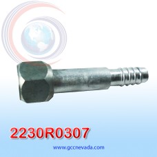 FITTING UNIVERSAL FLARE # 10 (1/2") RECTO R/MILIMETRICA NAC