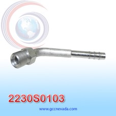 FITTING UNIVERSAL INSERT # 06 (5/16") 45º R/ALUM NEVADA ASIA