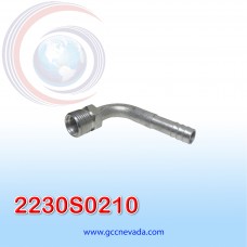 FITTING UNIVERSAL INSERT # 08 (13/32") 90º R/ALUM NEVADA ASIA