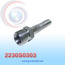 FITTING UNIVERSAL INSERT # 10 (1/2") RECTO R/ALUM NEVADA ASIA