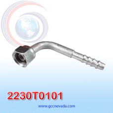 FITTING UNIVERSAL O-RING # 06 (5/16") 90° T/ACERO IMP
