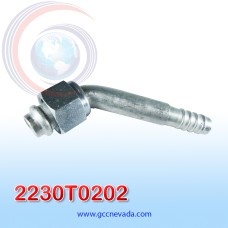 FITTING UNIVERSAL O-RING # 08 (13/32") 45° T/ACERO IMP