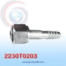 FITTING UNIVERSAL O-RING # 08 (13/32") RECTO T/ACERO IMP