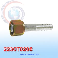 FITTING UNIVERSAL O-RING # 08 (13/32") RECTO T/ACERO NEVADA ASIA