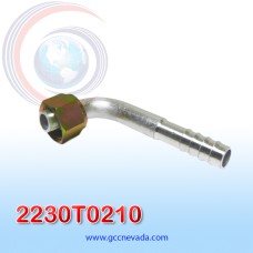 FITTING UNIVERSAL O-RING # 08 (13/32") 90º T/ACERO NEVADA ASIA