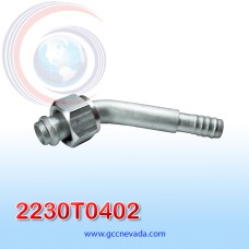 FITTING UNIVERSAL O-RING # 12 (5/8") 45° T/ALUM NAC