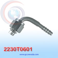FITTING UNIVERSAL O-RING # 08-06 (13/32" - 5/16") 90° T/ACERO NAC