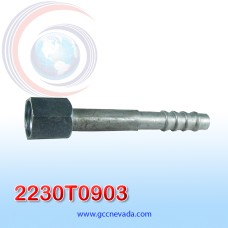FITTING UNIVERSAL O-RING # 06 (5/16") RECTO R/MILIMETRICA T/ACERO NAC