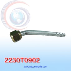 FITTING UNIVERSAL O-RING # 06 (5/16") 45º R/MILIMETRICA ACERO IMP
