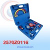 JUEGO UNIV DE MANOMETRO 36" R-134-A / R-12 / R-22 / R-502 (KIT 9 PZAS) NEVADA ASIA