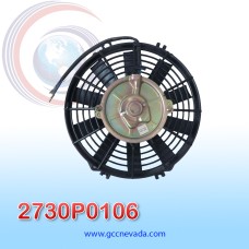 ELECTRO VENTILADOR UNIV 09" L ASPA RECTA 120W 12V NEVADA ASIA