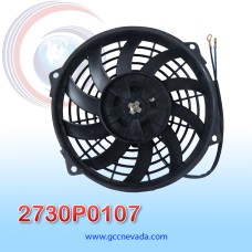 ELECTRO VENTILADOR UNIV 09" S HELICOIDAL 120W 12V 4 CARBONES NEVADA ASIA