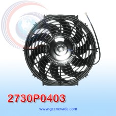 ELECTRO VENTILADOR UNIV 12" S HELICOIDAL 80W 12V NEVADA ASIA