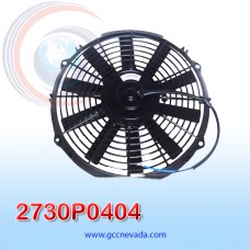 ELECTRO VENTILADOR UNIV 12" L ASPA RECTA 80W 24V NEVADA ASIA