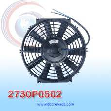 ELECTRO VENTILADOR UNIV 13" L ASPA RECTA 80W 12V NEVADA ASIA
