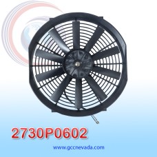 ELECTRO VENTILADOR UNIV 14" L  ASPA RECTA 80W 12V NEVADA ASIA
