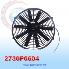 ELECTRO VENTILADOR UNIV 14" L ASPA RECTA 80W 24V NEVADA ASIA