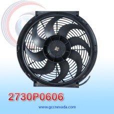 ELECTRO VENTILADOR UNIV 14" S HELICOIDAL 120W 12V NEVADA ASIA