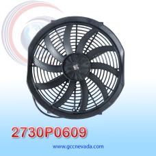 ELECTRO VENTILADOR UNIV 14" S HELICOIDAL 120W 12V 4 CARBONES NEVADA ASIA