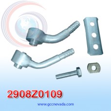 MUFFLERS GM STD V5 HT6 45° C/ESPIGA IMP